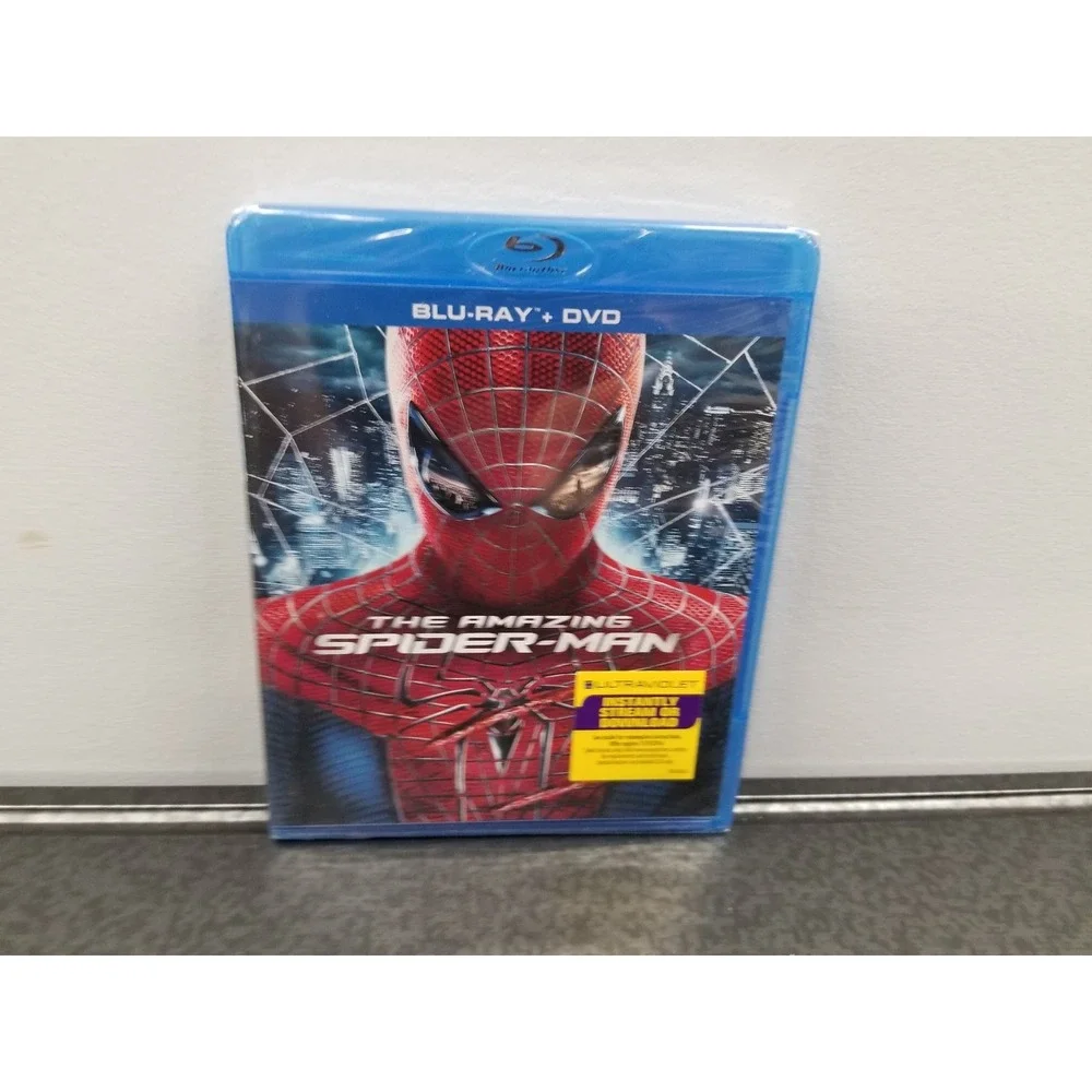 Sony The Amazing Spider-Man Blu-ray DVD Andrew Garfield Action Movie NEW
